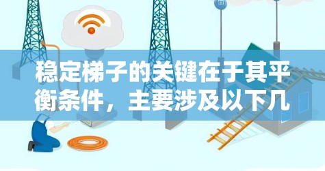 稳定梯子的关键在于其平衡条件,主要涉及以下几个方面 稳定梯子的关键在于其平衡条件,主要涉及以下几个方面
