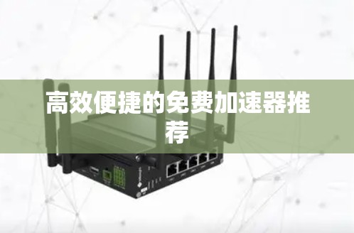高效便捷的免费加速器推荐 高效便捷的免费加速器推荐