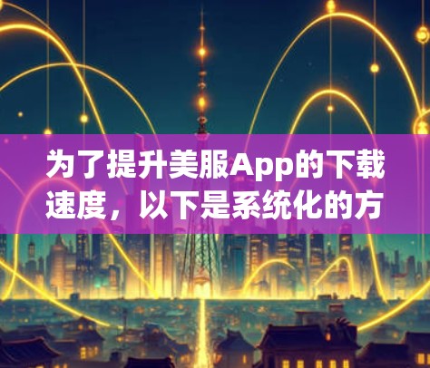 为了提升美服App的下载速度,以下是系统化的方法 为了提升美服App的下载速度,以下是系统化的方法