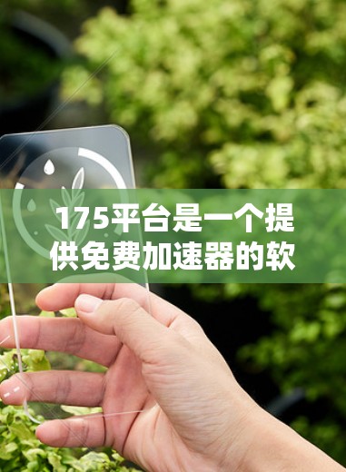175平台是一个提供免费加速器的软件，主要为用户提供网页、手机和电脑加速服务。以下是关于175平台的详细信息