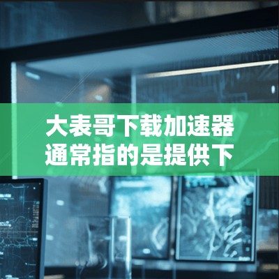 大表哥下载加速器通常指的是提供下载加速功能的工具，但并不是所有大表哥都会提供免费服务。如果你指的是大表哥下载加速器，通常是指提供下载加速和缓存恢复功能的工具。以下是一些建议和建议