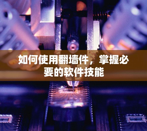 如何使用翻墙件,掌握必要的软件技能 如何使用翻墙件,掌握必要的软件技能