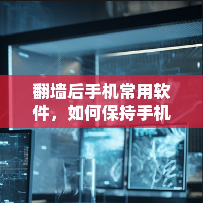 翻墙后手机常用软件,如何保持手机应用流畅运行 翻墙后手机常用软件,如何保持手机应用流畅运行