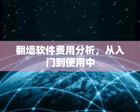 翻墙软件费用分析,从入门到使用中 翻墙软件费用分析,从入门到使用中