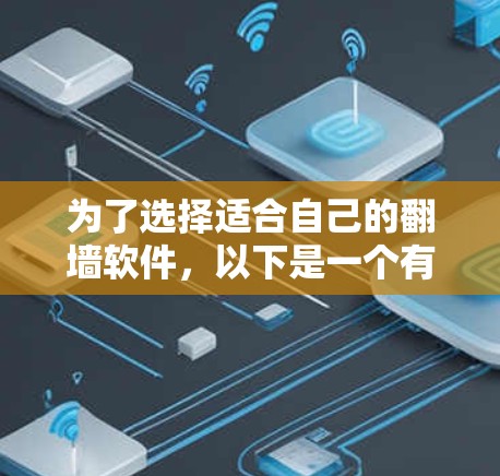 为了选择适合自己的翻墙软件,以下是一个有条理的总结和建议 为了选择适合自己的翻墙软件,以下是一个有条理的总结和建议