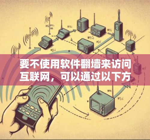 要不使用软件翻墙来访问互联网,可以通过以下方法实现 要不使用软件翻墙来访问互联网,可以通过以下方法实现