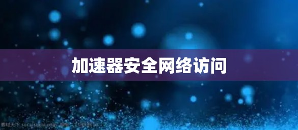 加速器安全网络访问 加速器安全网络访问