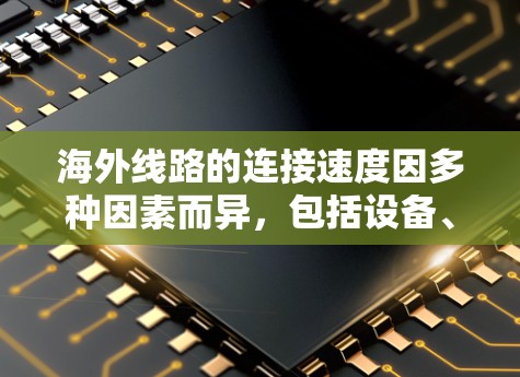 海外线路的连接速度因多种因素而异,包括设备、传输介质、地理位置和网络类型。以下是一个综合后的连接速度排行,涵盖了主要的网络设备和传输介质 海外线路的连接速度因多种因素而异,包括设备、传输介质、地理位置和网络类型。以下是一个综合后的连接速度排行,涵盖了主要的网络设备和传输介质