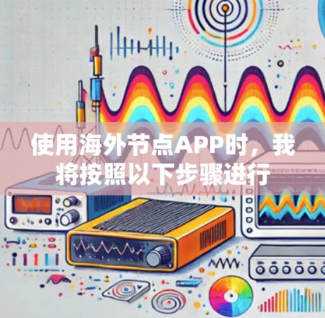 使用海外节点APP时，我将按照以下步骤进行
