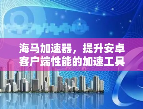 海马加速器,提升安卓客户端性能的加速工具