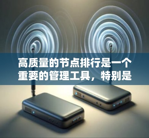高质量的节点排行是一个重要的管理工具,特别是在项目管理、任务分配、评估和决策领域。节点排行通常需要考虑多个因素,以确保每个节点都能按照其价值和重要性来排序。以下是一些常见的节点排行系统和方法 高质量的节点排行是一个重要的管理工具,特别是在项目管理、任务分配、评估和决策领域。节点排行通常需要考虑多个因素,以确保每个节点都能按照其价值和重要性来排序。以下是一些常见的节点排行系统和方法