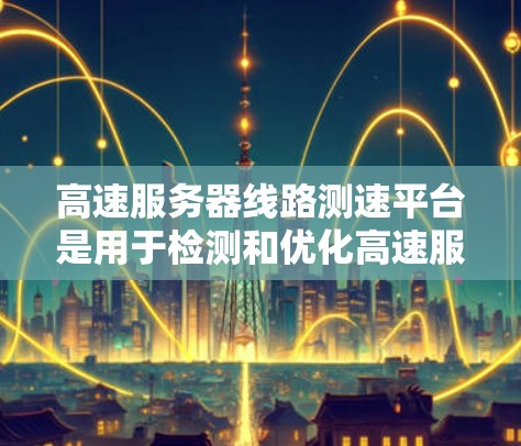 高速服务器线路测速平台是用于检测和优化高速服务器网络带宽的工具,确保数据传输速度快且符合业务需求。以下是对该主题的详细总结 高速服务器线路测速平台是用于检测和优化高速服务器网络带宽的工具,确保数据传输速度快且符合业务需求。以下是对该主题的详细总结