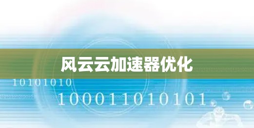 风云云加速器优化 风云云加速器优化