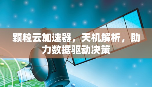 颗粒云加速器,天机解析,助力数据驱动决策 颗粒云加速器,天机解析,助力数据驱动决策