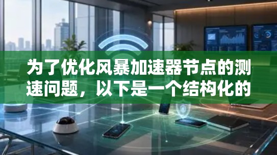 为了优化风暴加速器节点的测速问题，以下是一个结构化的解决方案