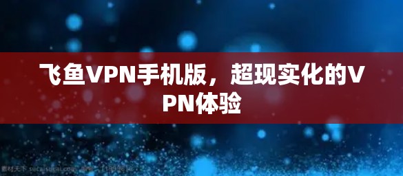 飞鱼VPN手机版，超现实化的VPN体验