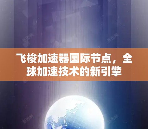 飞梭加速器国际节点,全球加速技术的新引擎 飞梭加速器国际节点,全球加速技术的新引擎