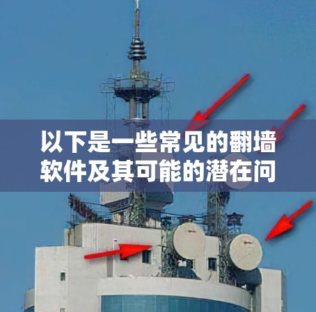 以下是一些常见的翻墙软件及其可能的潜在问题,以及如何进行节点检测 以下是一些常见的翻墙软件及其可能的潜在问题,以及如何进行节点检测