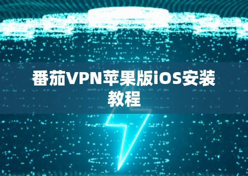 番茄VPN苹果版iOS安装教程 番茄VPN苹果版iOS安装教程