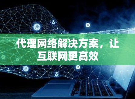 代理网络解决方案,让互联网更高效 代理网络解决方案,让互联网更高效
